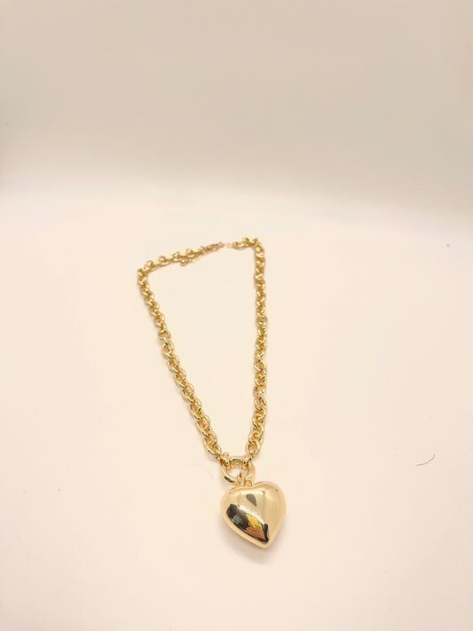 Bubble Heart Necklace