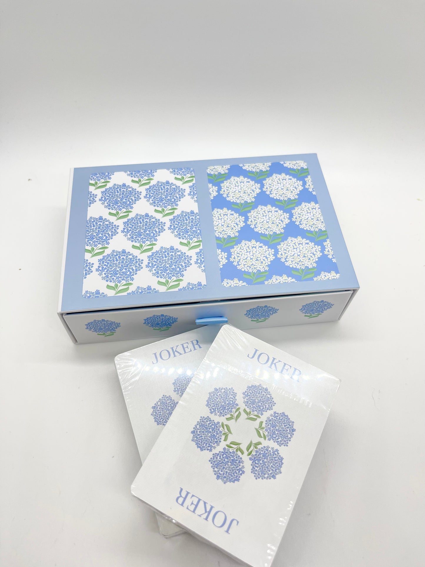 Hydrangea Playing Cards