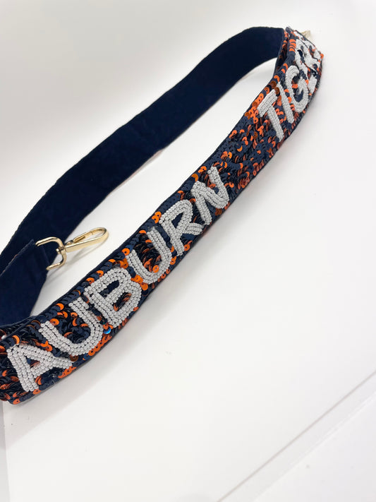 Auburn Tigers Collegiate Sequin Purse Strap