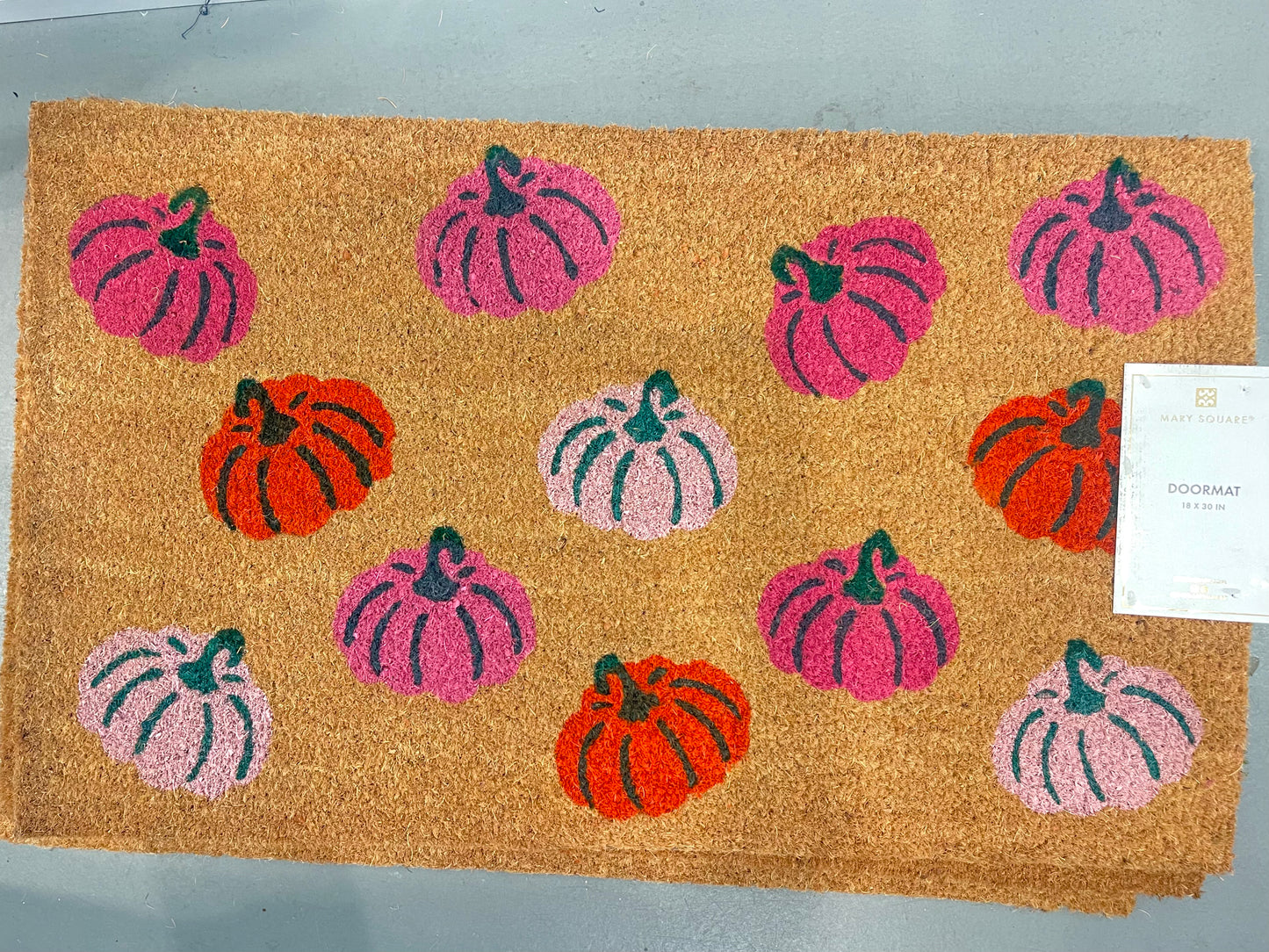 Pumpkin Doormat