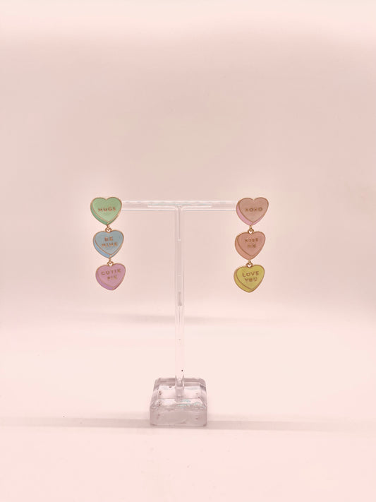 Conversation Hearts Earrings