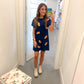 Anna Sequin Football Dress