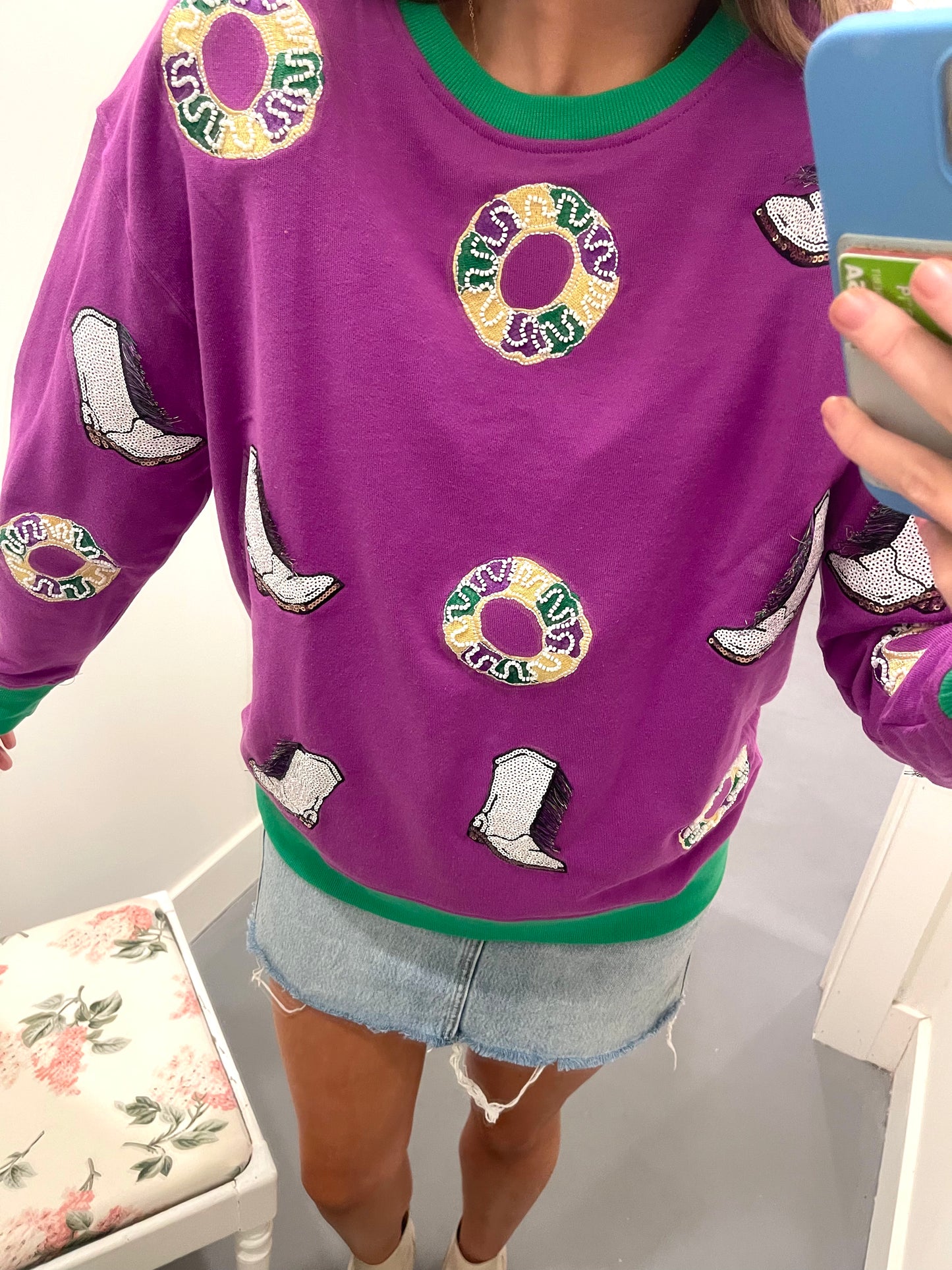 Mardi Party Sweatshirt