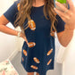 Anna Sequin Football Dress