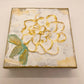 6x6 Textured Flower Artwork