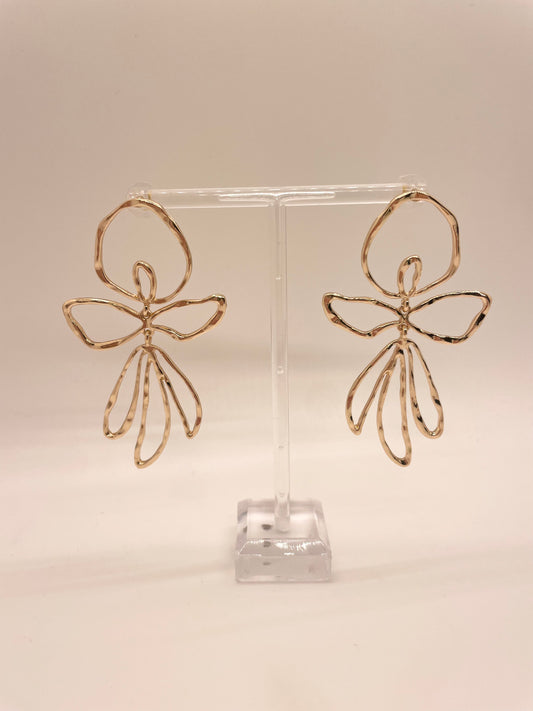 Gold Fairy Earrings