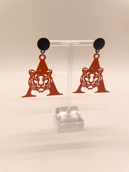 Tiger A Drop Earring