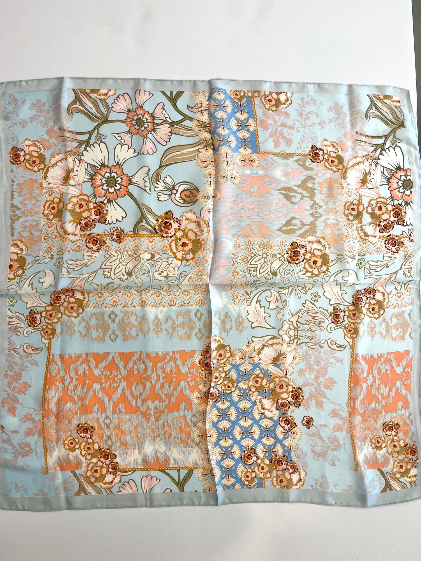 European Summer Silk Scarf