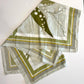 Sage Green Gardens Big Silk Scarf