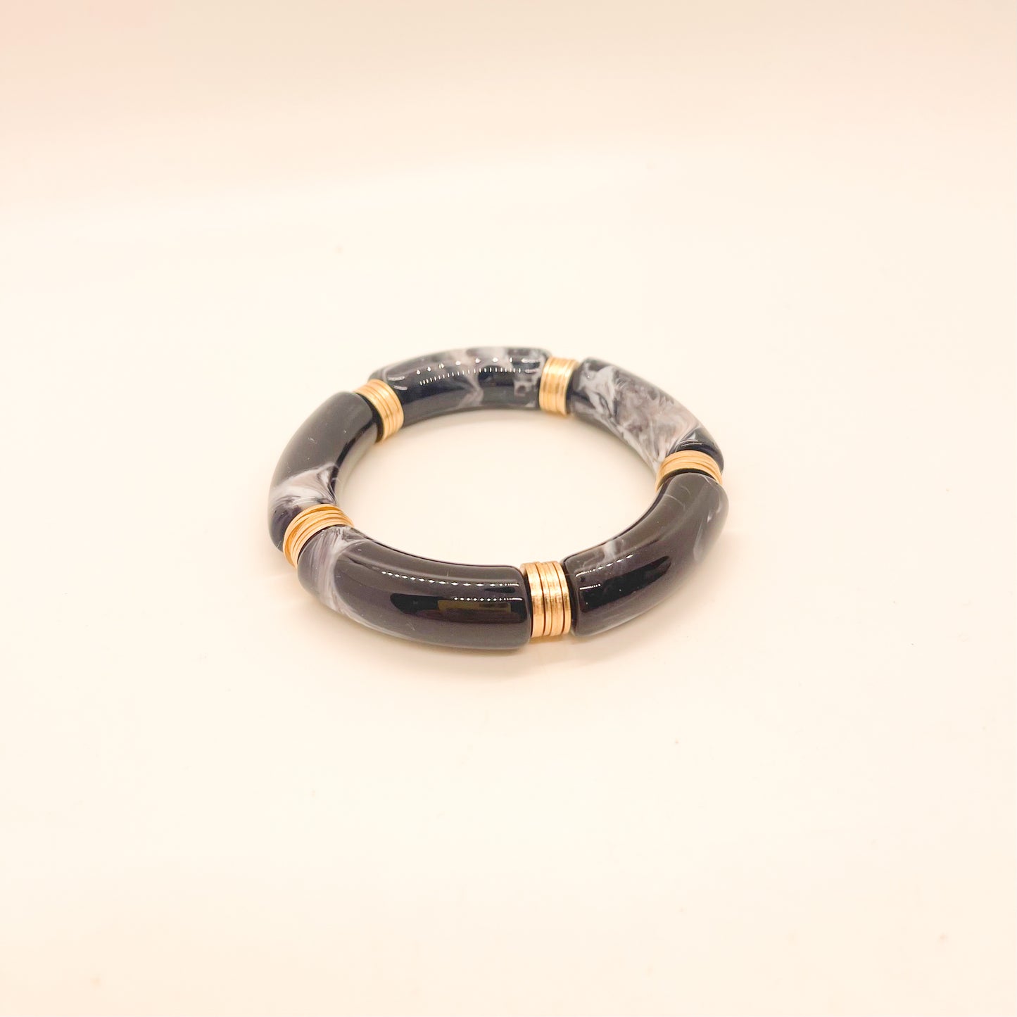 Black Marble Bracelet