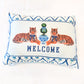 Chinoiserie Welcome Tiger Pillow