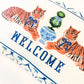 Chinoiserie Welcome Tiger Pillow