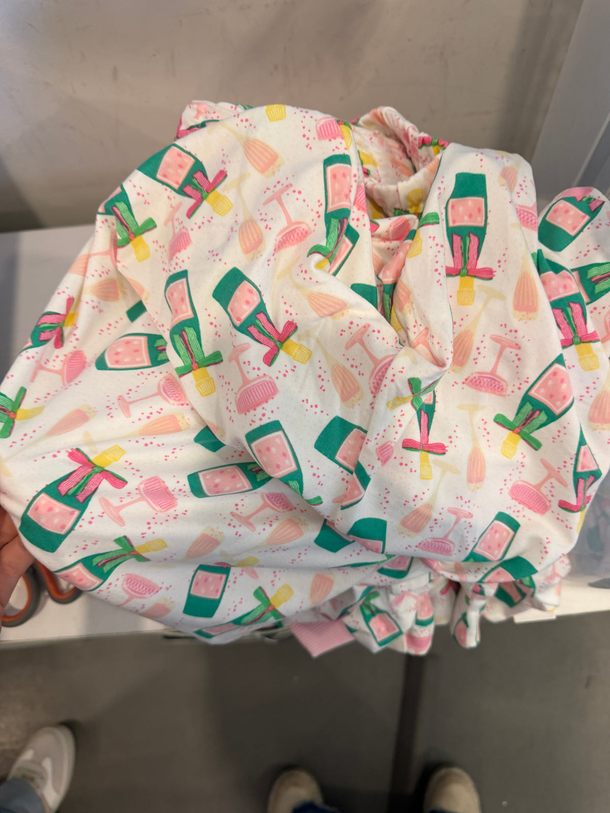 Champagne Toast Pajama Set