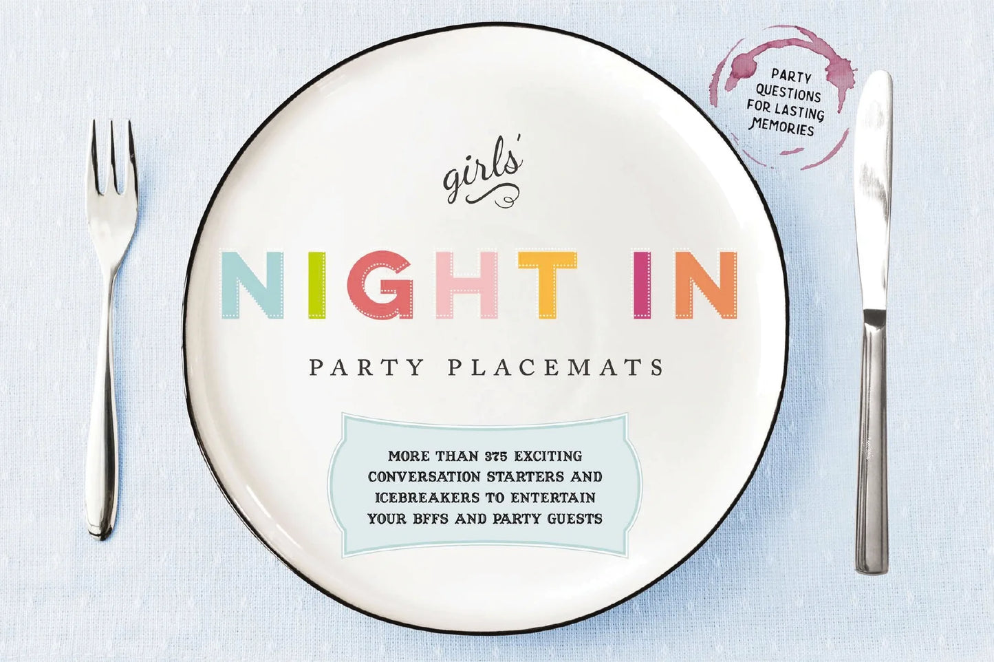 Girls’ Night Party Placemat Kit