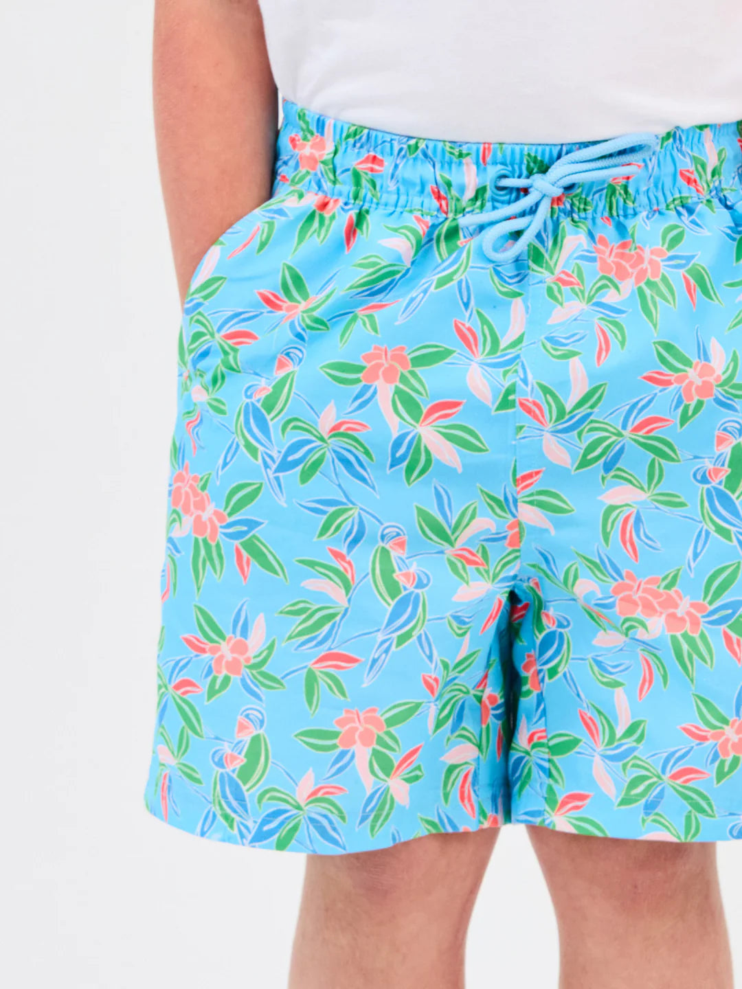 Tiki Tropics Boys Swim Trunks