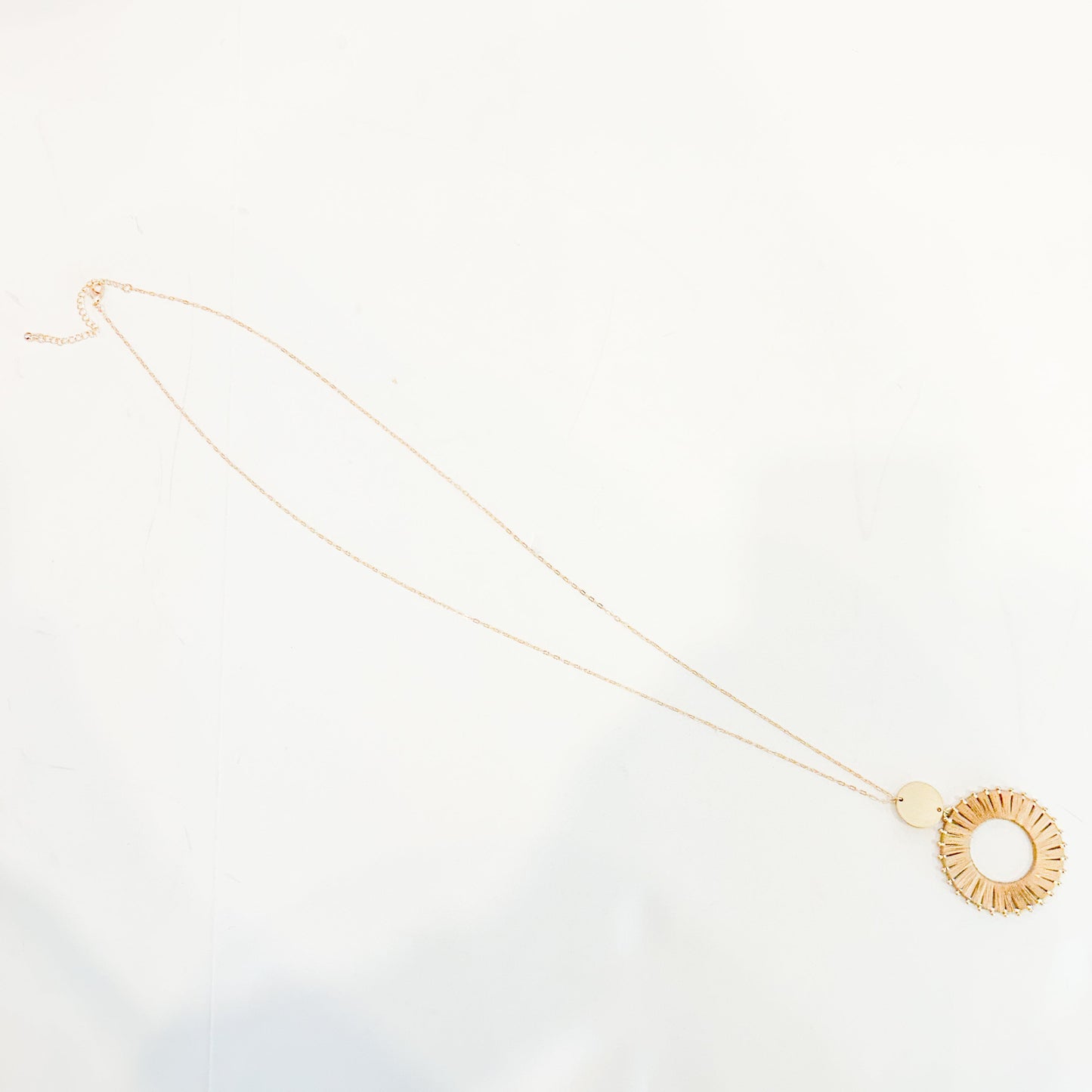 Woven Halo Necklace
