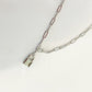Silver Locket Necklace
