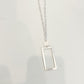 Linear Frame Necklace