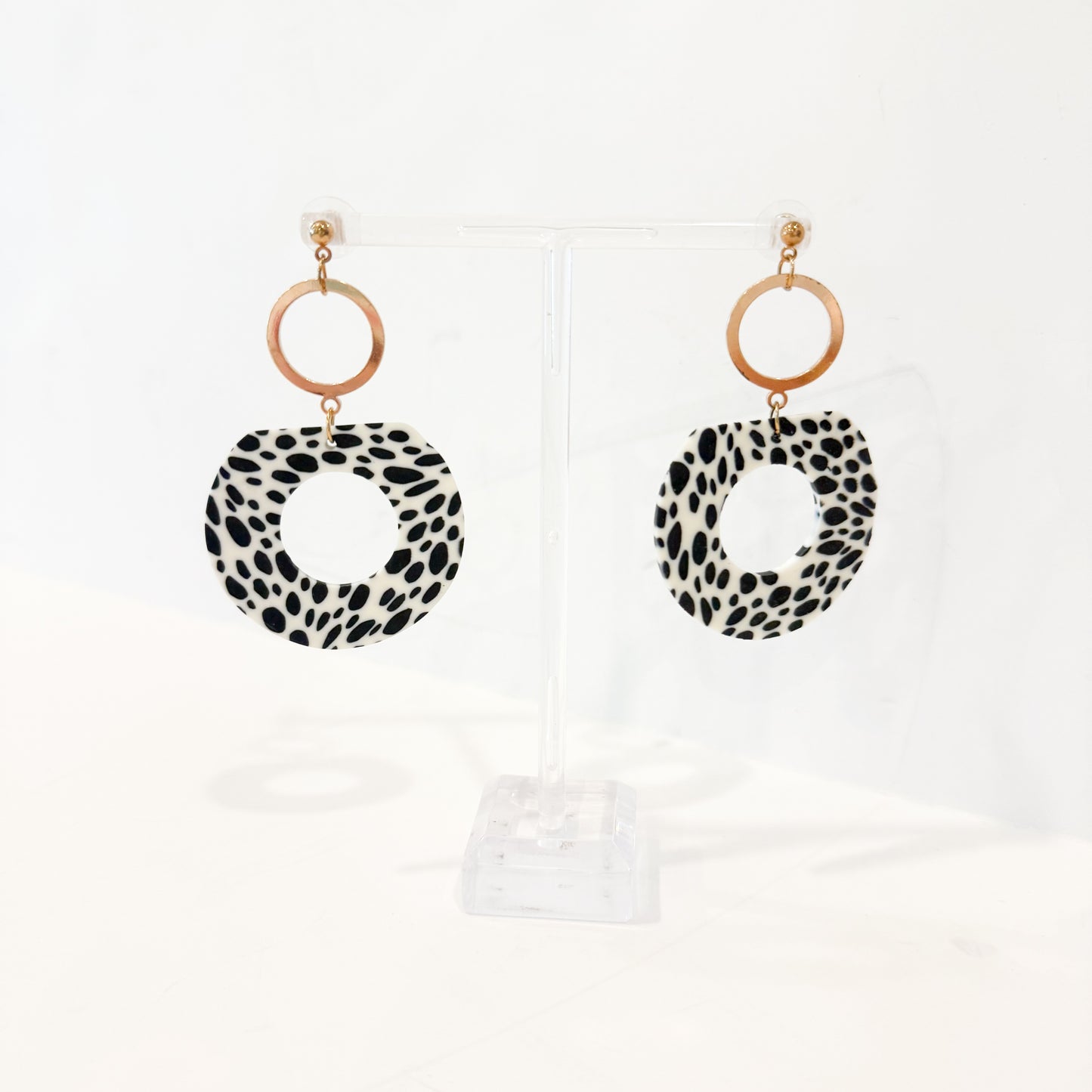 Polka Dot Hoops