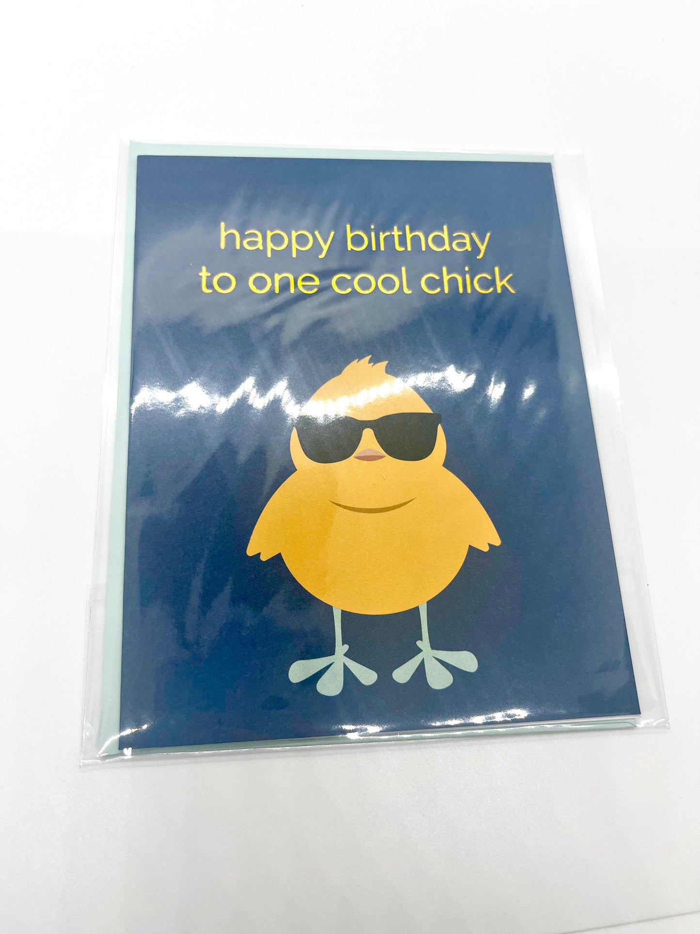 Cool Chick Birthday Card