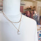 Layered Rectangle Necklace