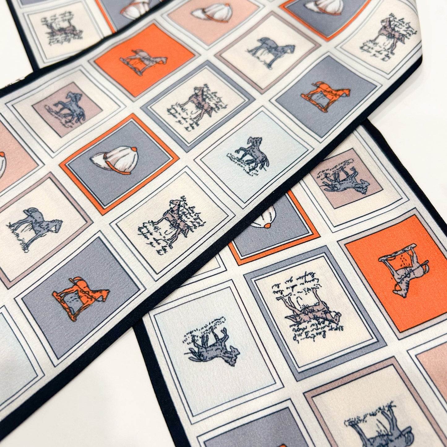 Horse Stamp Scarf