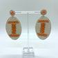 Auburn Football Beaded Earrings