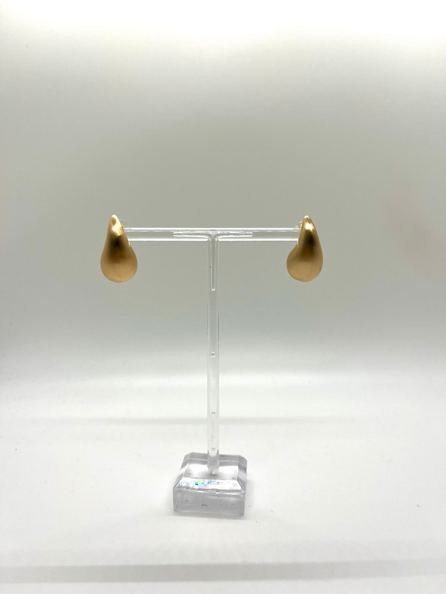 Matte Teardrop Earrings