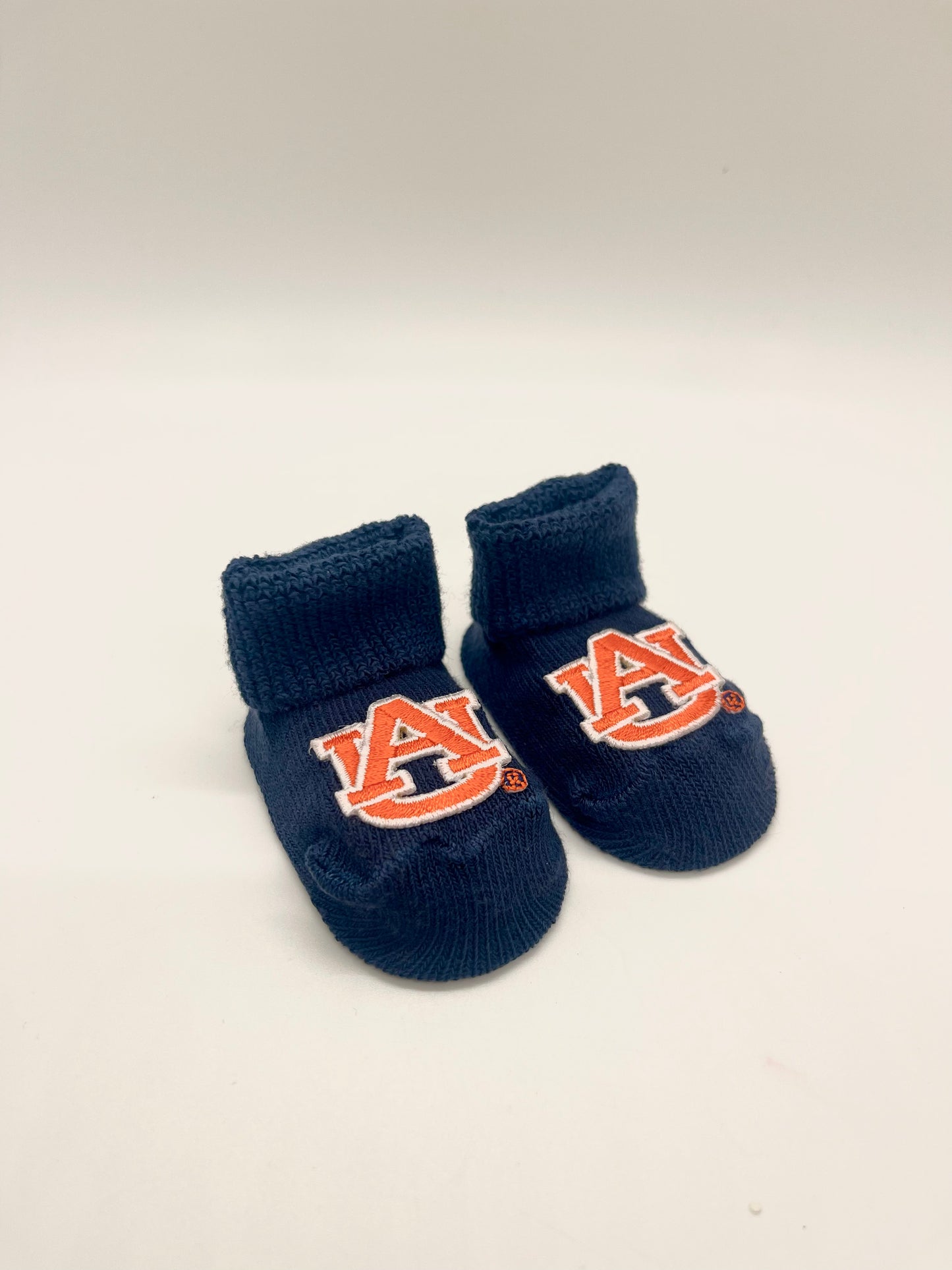 Auburn Baby Booties