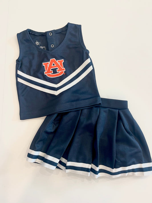 Girl's Auburn Cheer Dress with Bloomers