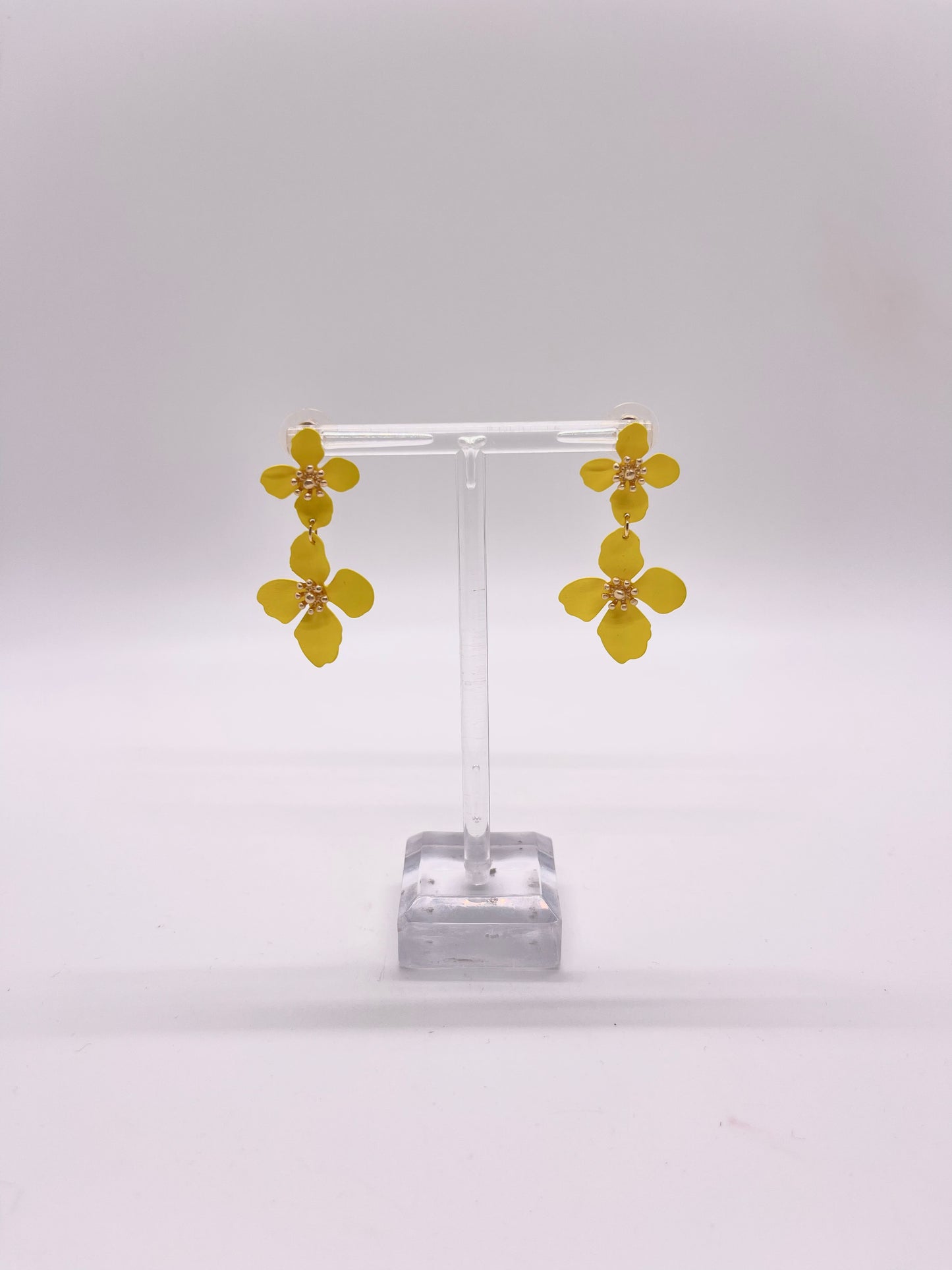 Earrings of the Week - Yellow Flower