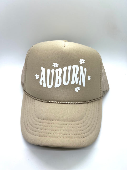 Auburn Flowers Hat