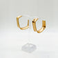 Golden Frame Hoops