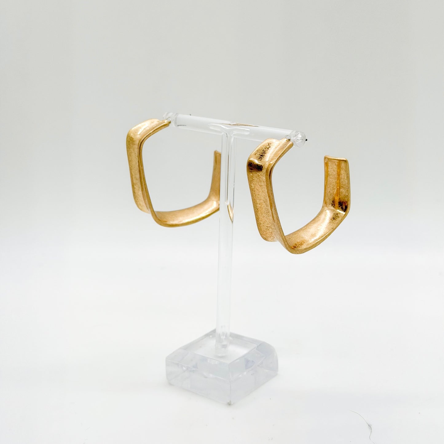 Golden Frame Hoops