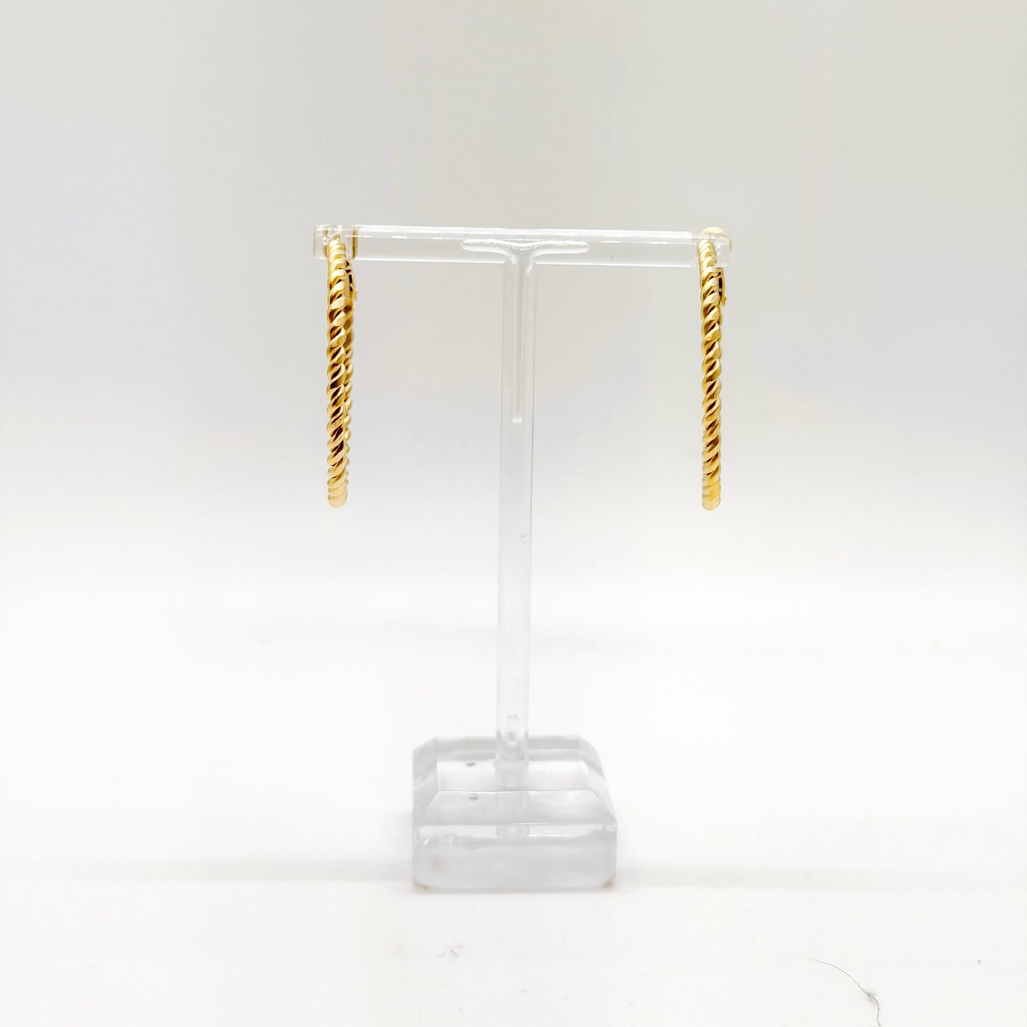 Golden Rope Hoops