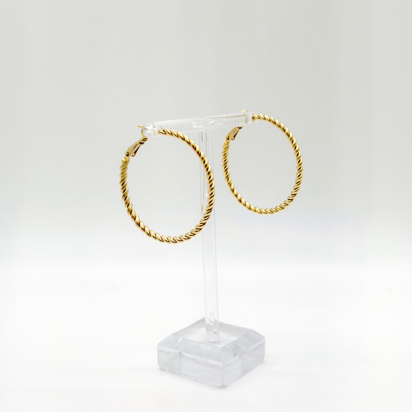 Golden Rope Hoops