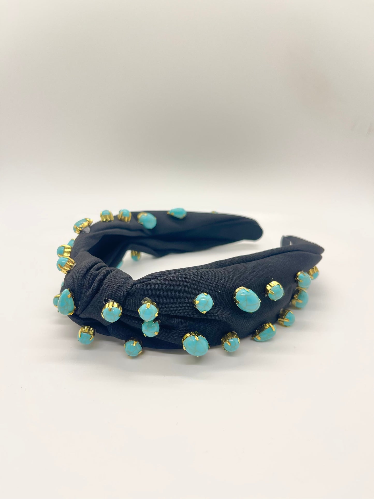 Turquoise Studded Headband