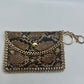 Snakeskin Wallet Keychain