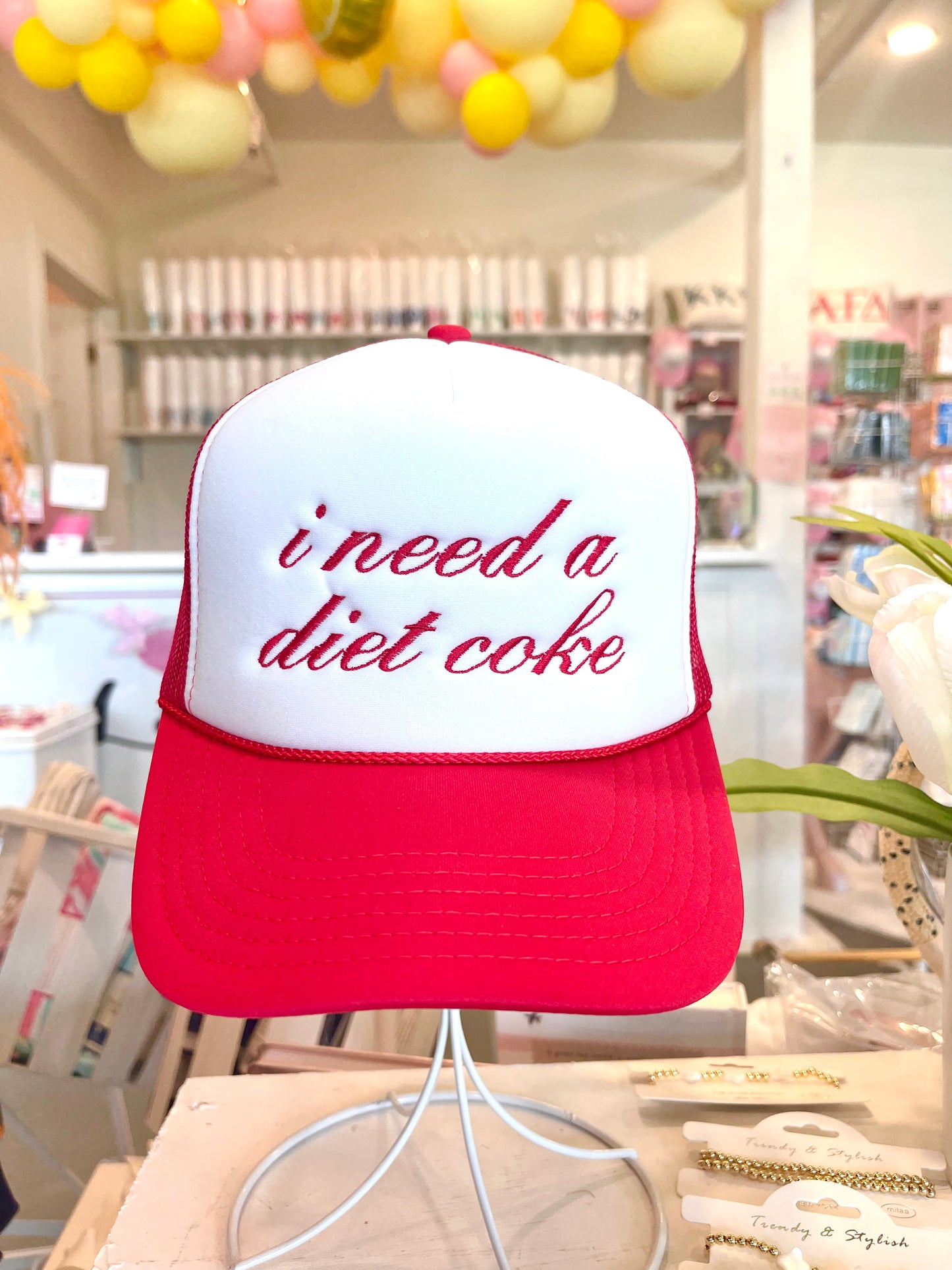 I Need a Diet Coke Trucker Hat