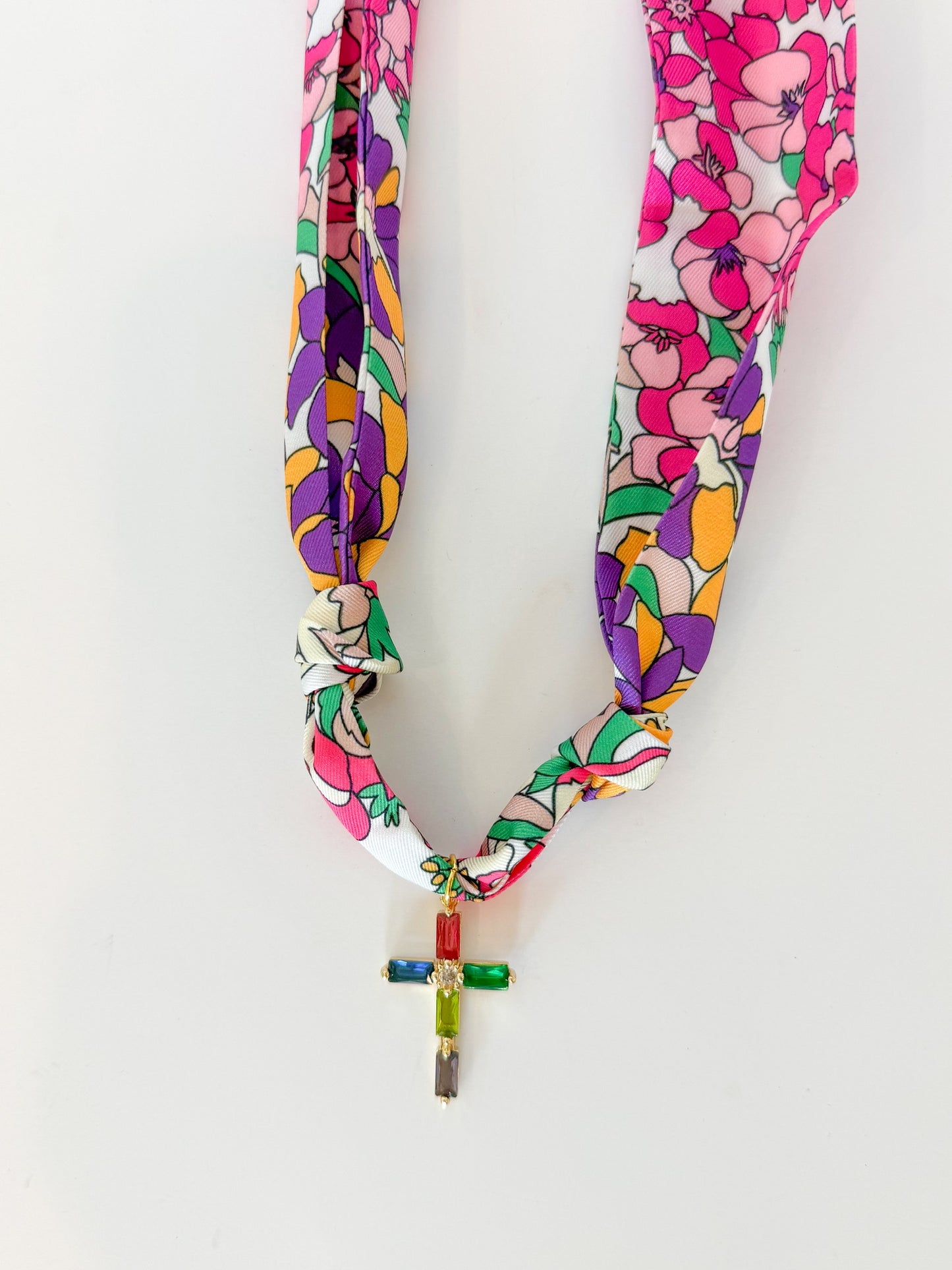 Scarf Charm Necklace