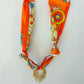 Scarf Charm Necklace