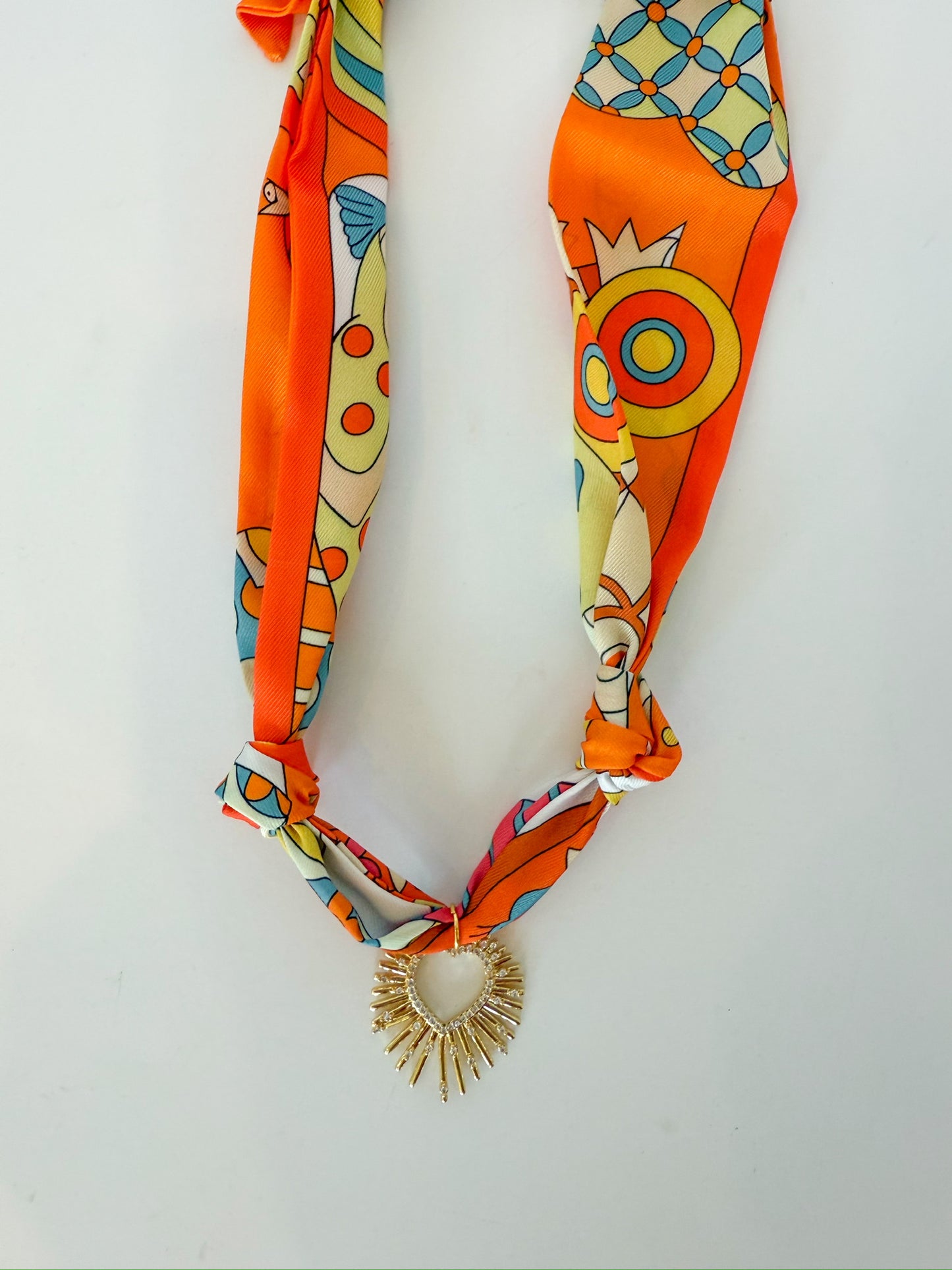 Scarf Charm Necklace