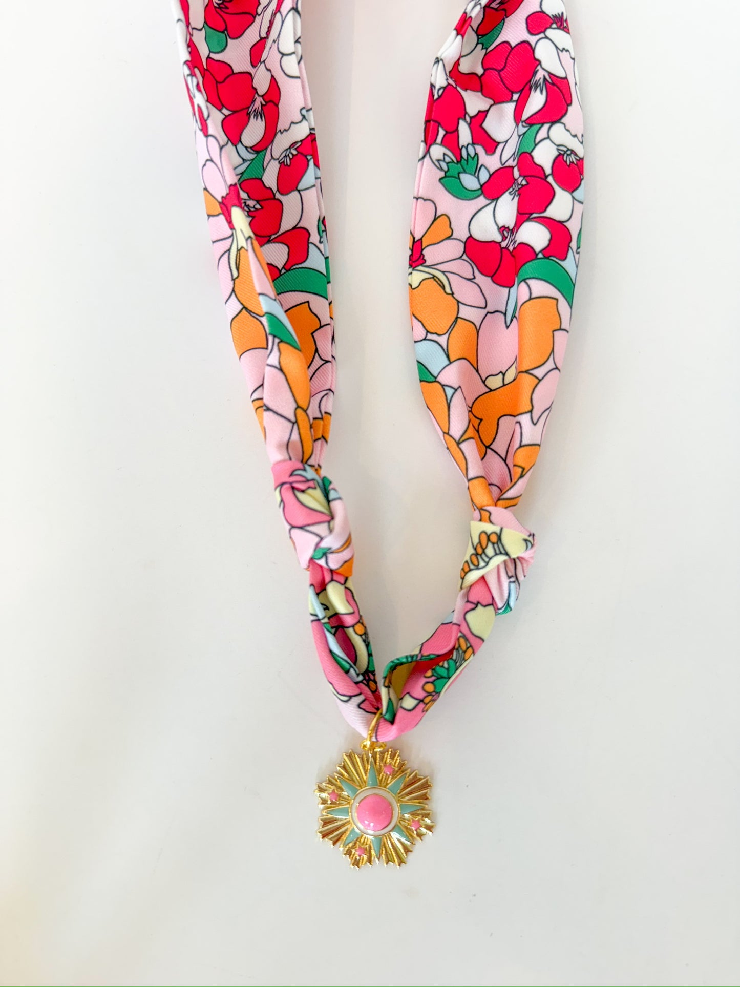 Scarf Charm Necklace