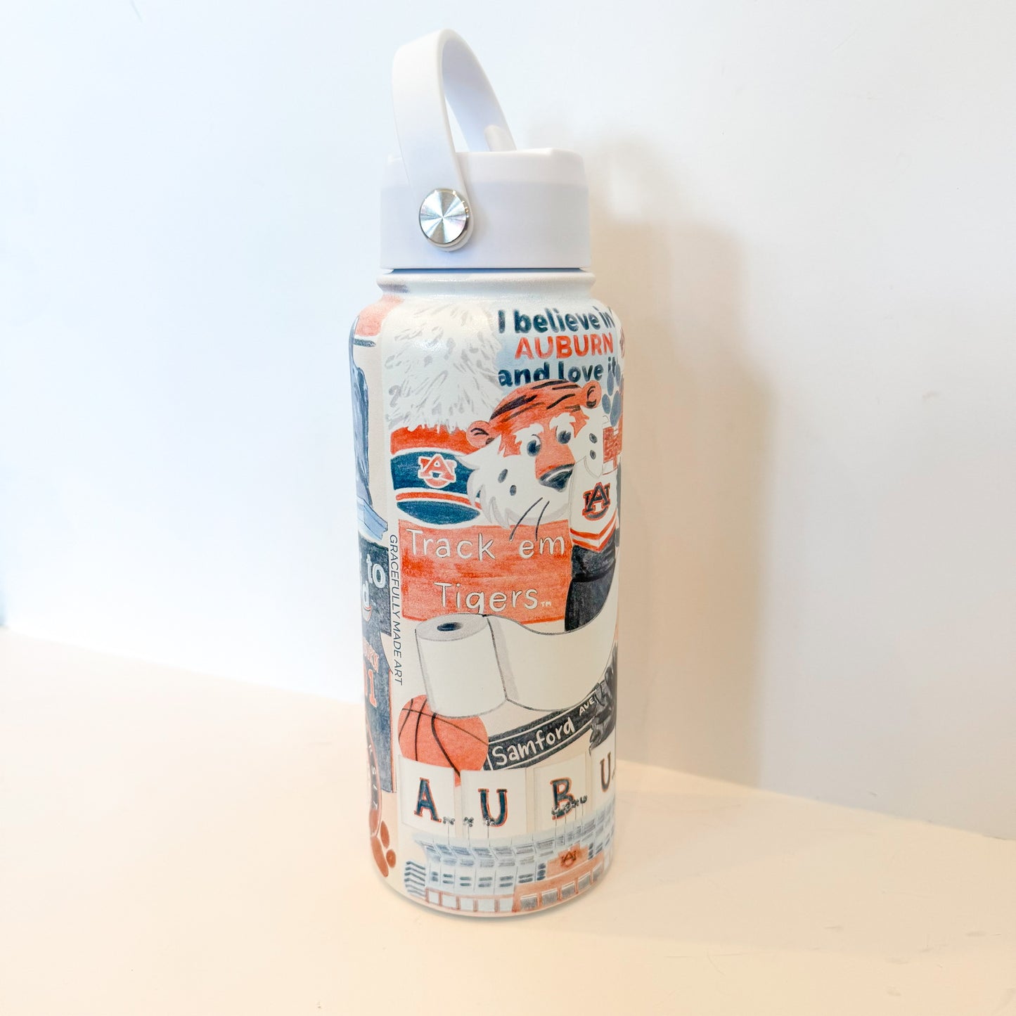 Auburn University 32oz Water Bottle