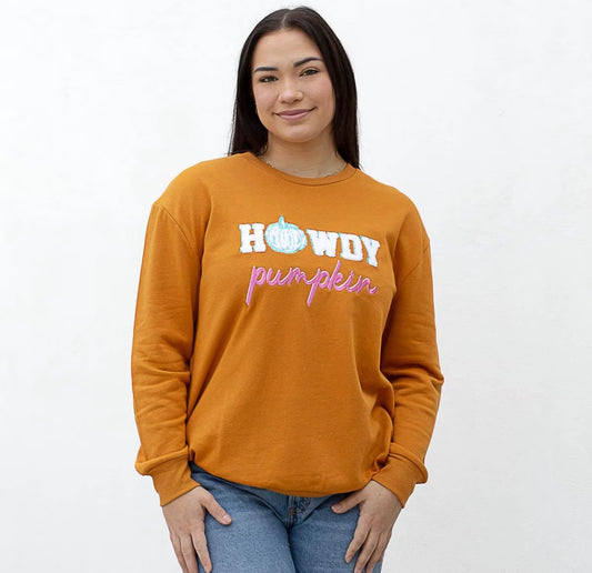 Howdy Pumpkin Sweatshirt