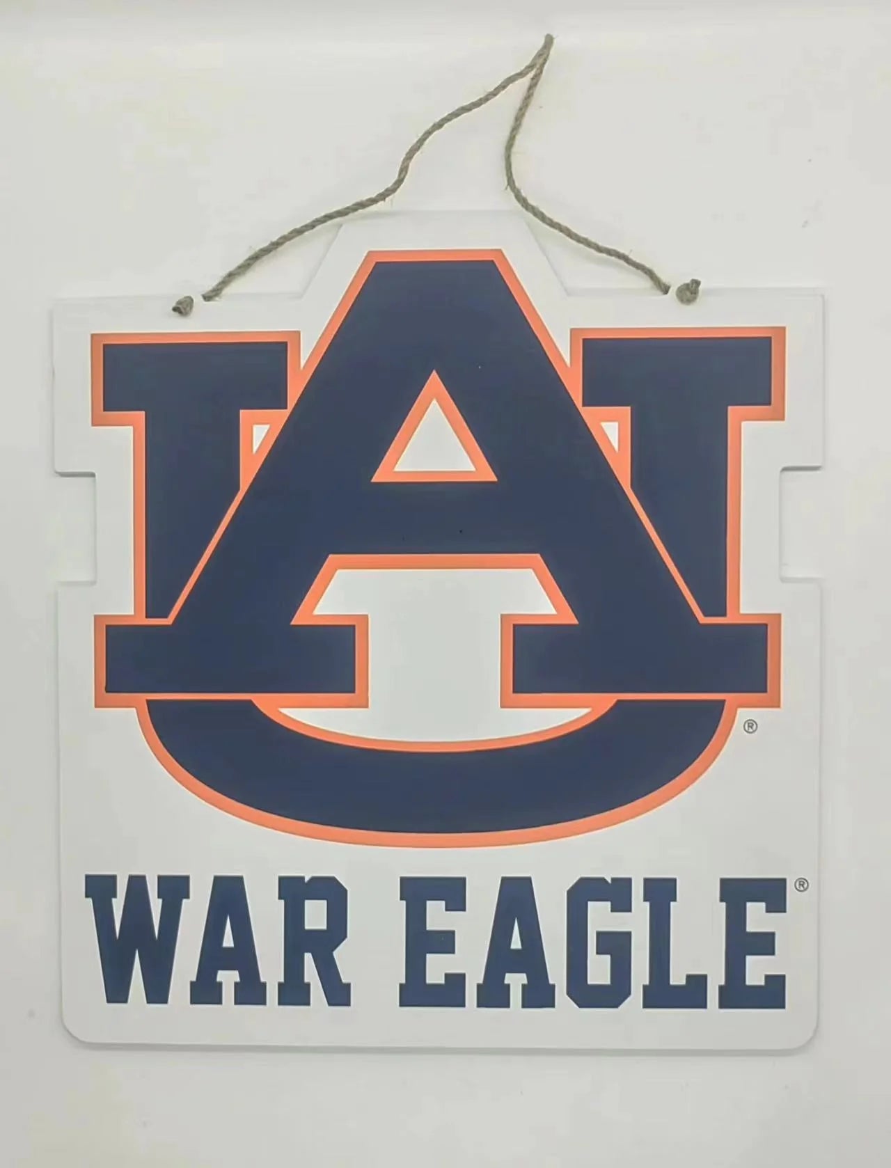 Auburn Logo Wooden Door Hanger