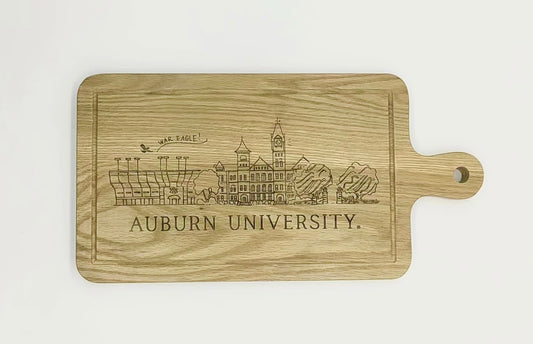 Auburn Skyline Charcuterie Board