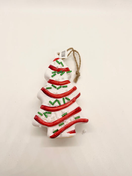 Christmas Tree Cake Ornament