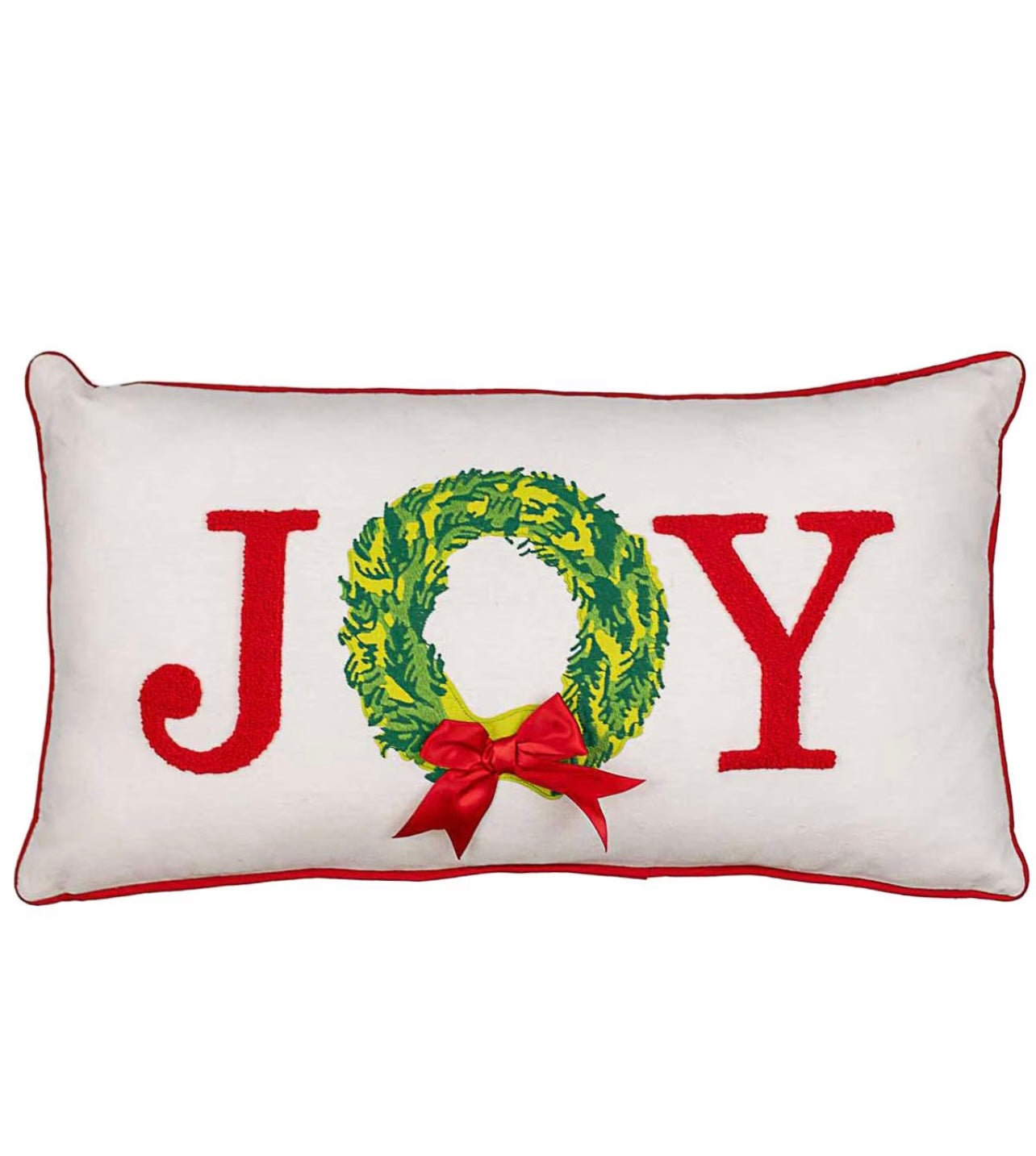 Grand Joy Wreath Pillow