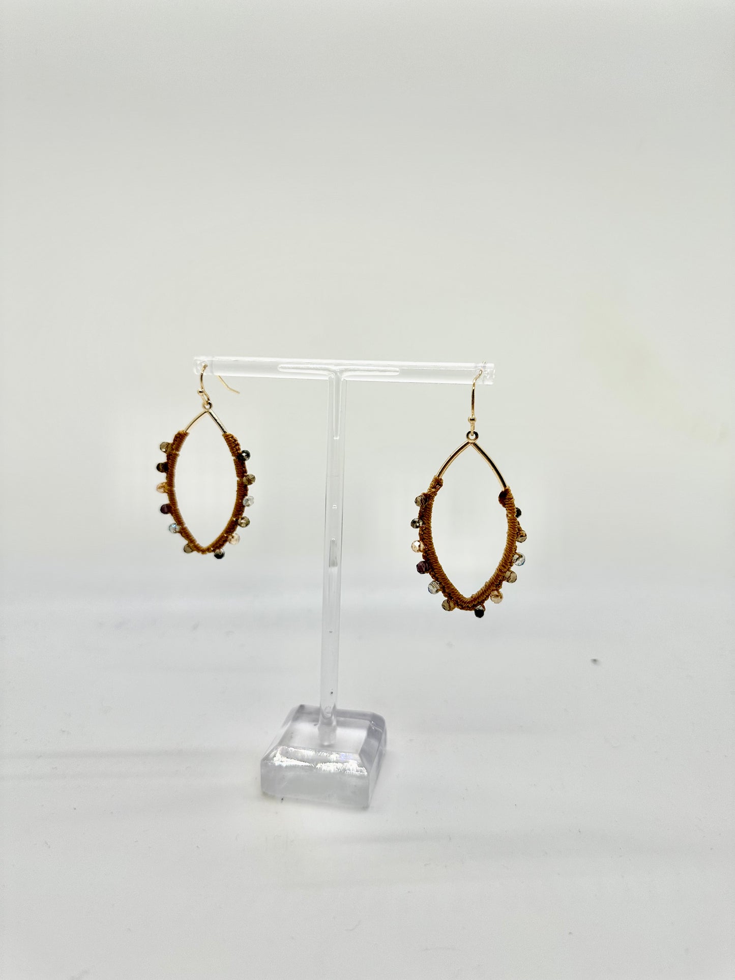 Brown Sparkle Earring